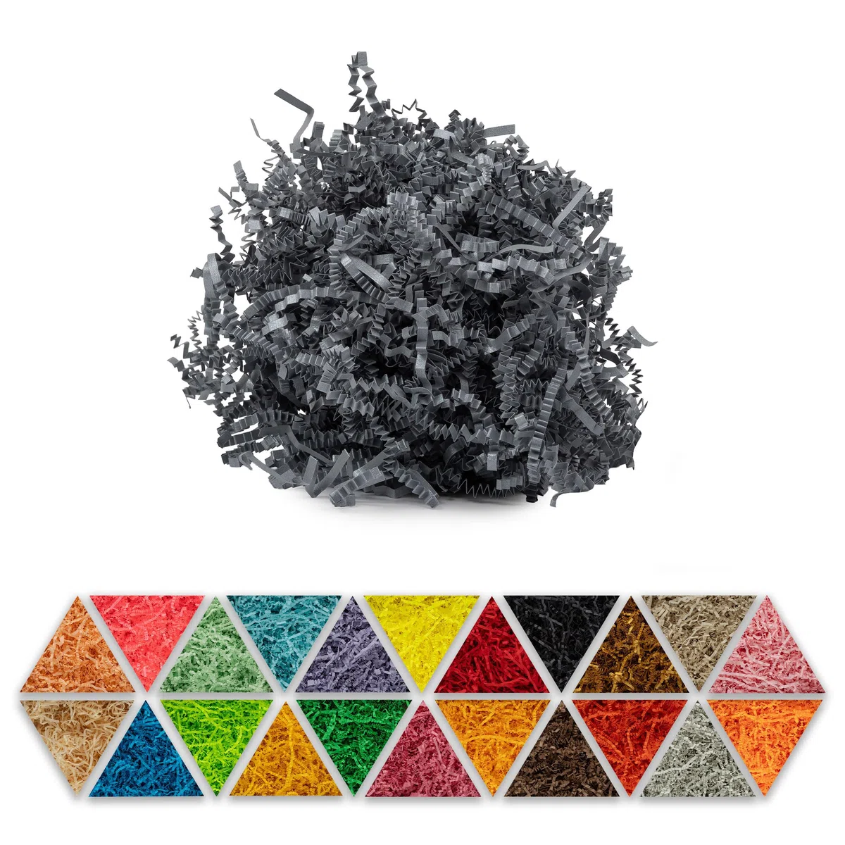 Relleno de papel metálico plateado de 1 kg – Material de embalaje biodegradable, ideal como relleno decorativo para cajas de regalo y cestas de regalo, así como como material de relleno para paquetes