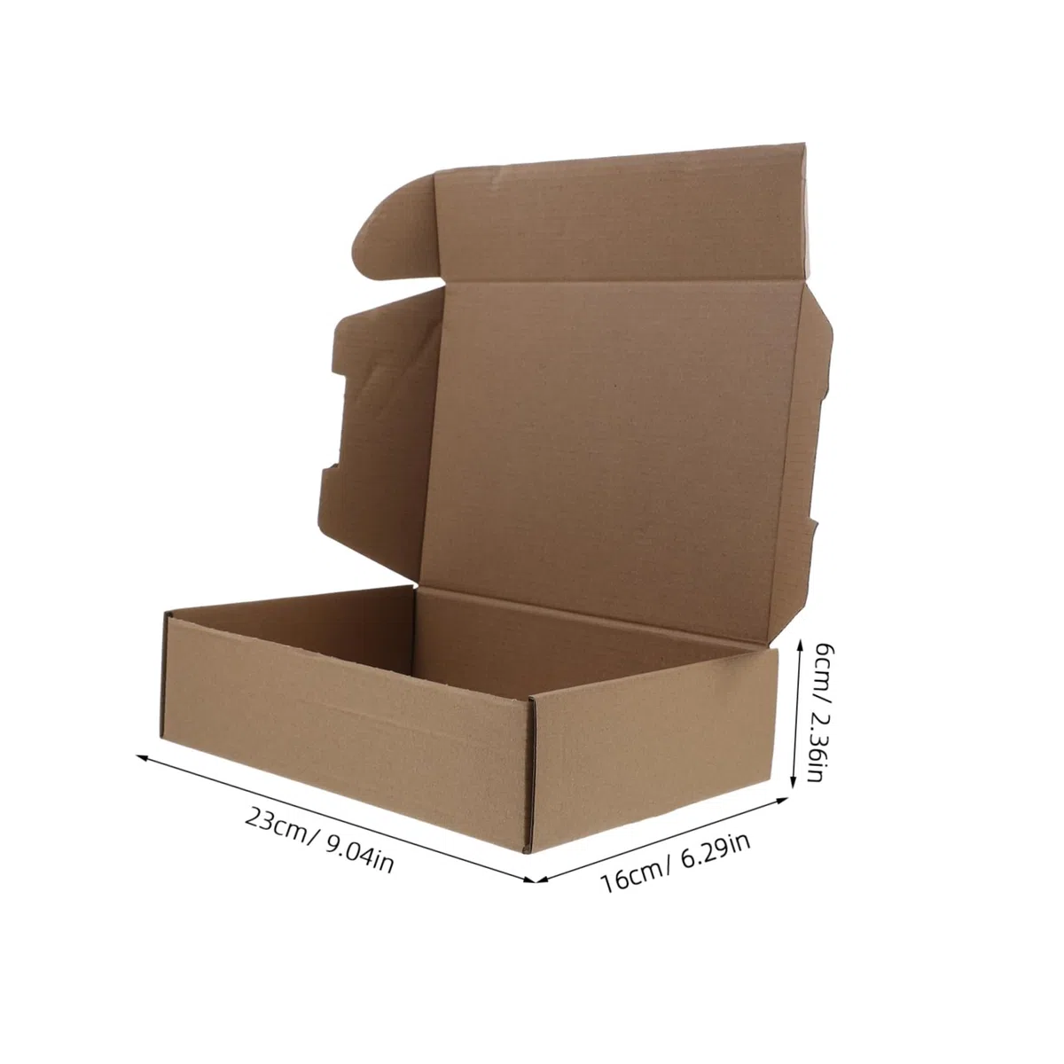 Angoily 25piezas Cajas De Embalaje De Cartón Para Envío Cajas Postales De Papel Para Almacenamiento y Pequeñas Empresas
