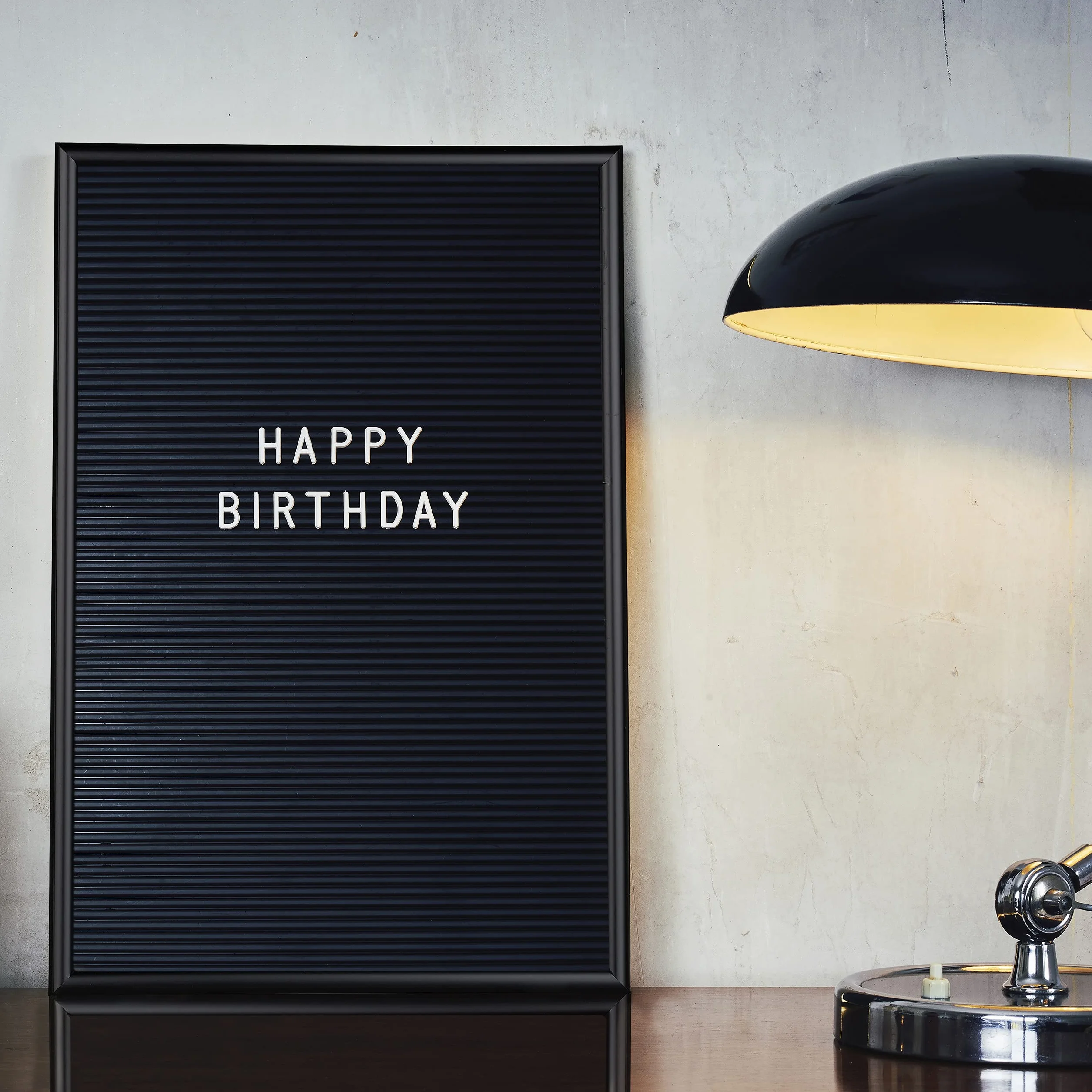 Relaxdays Letter Board con Marco de Madera, Pizarra 145 Letras, Números y Símbolos, Plástico, 30x45, Negro