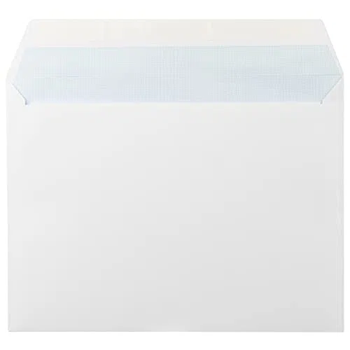 Sobre blanco folio especial 260x360mm silicona caja de 250 unidades solapa recta.