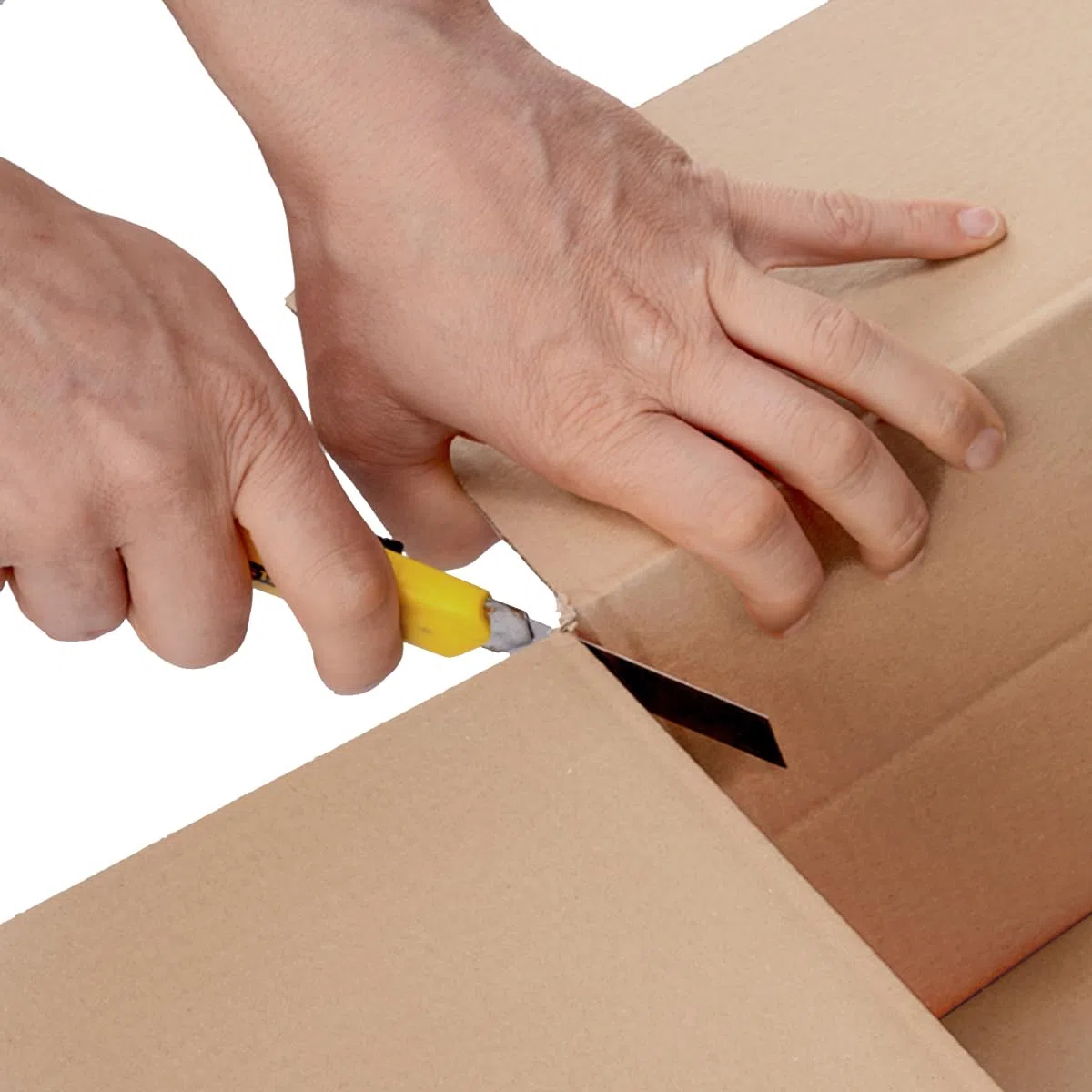 500 cajas plegables cajas de envío DHL cajas 190 x 150 x 140 mm, KK-20, 1-corrugado, material de cartón robusto, envío por correo, cajas de embalaje, cajas de cartón, cajas de almacenamiento,