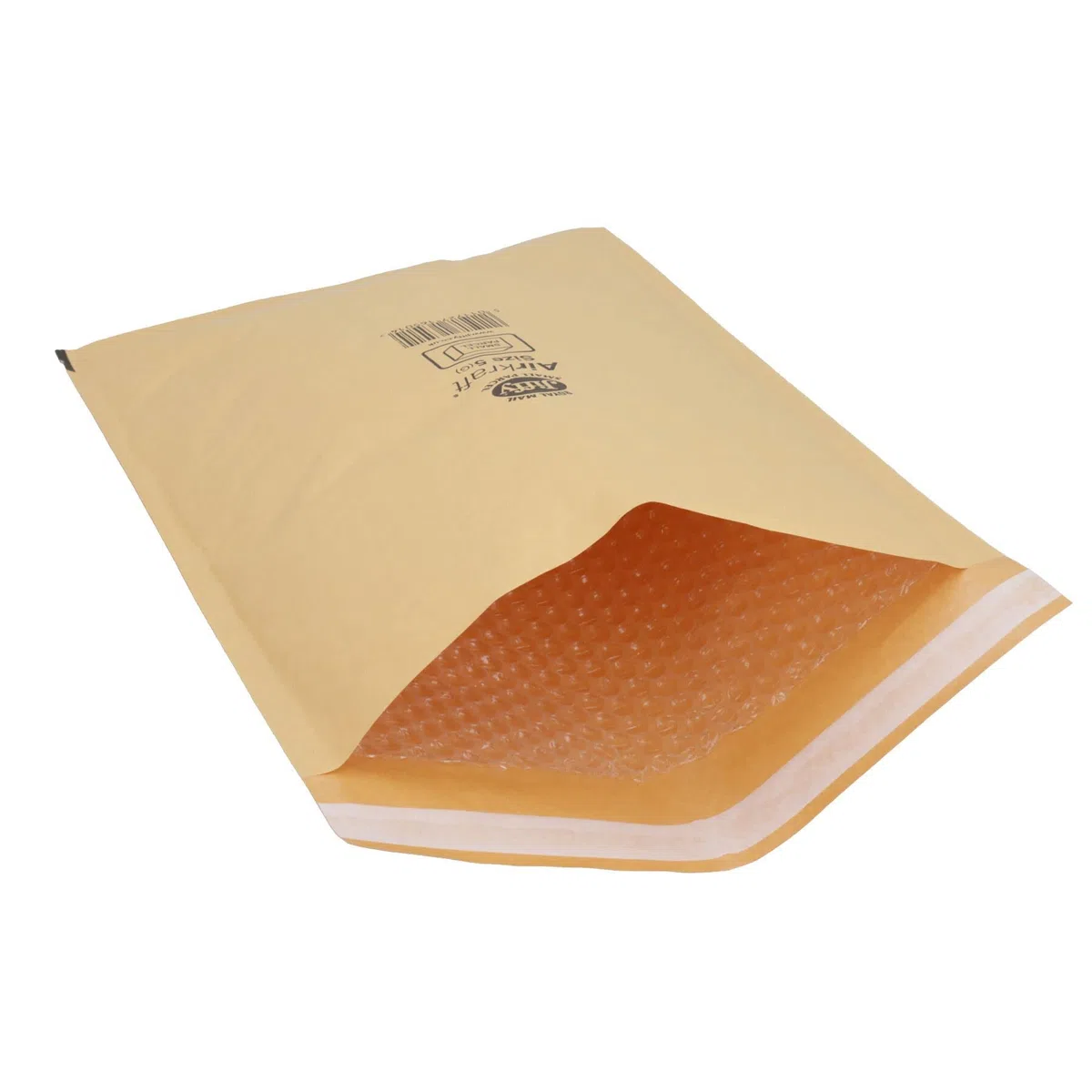 AB Tools Paquete de 100 sobres acolchados con burbujas de Airkraft de oro auténtico, tamaño 5