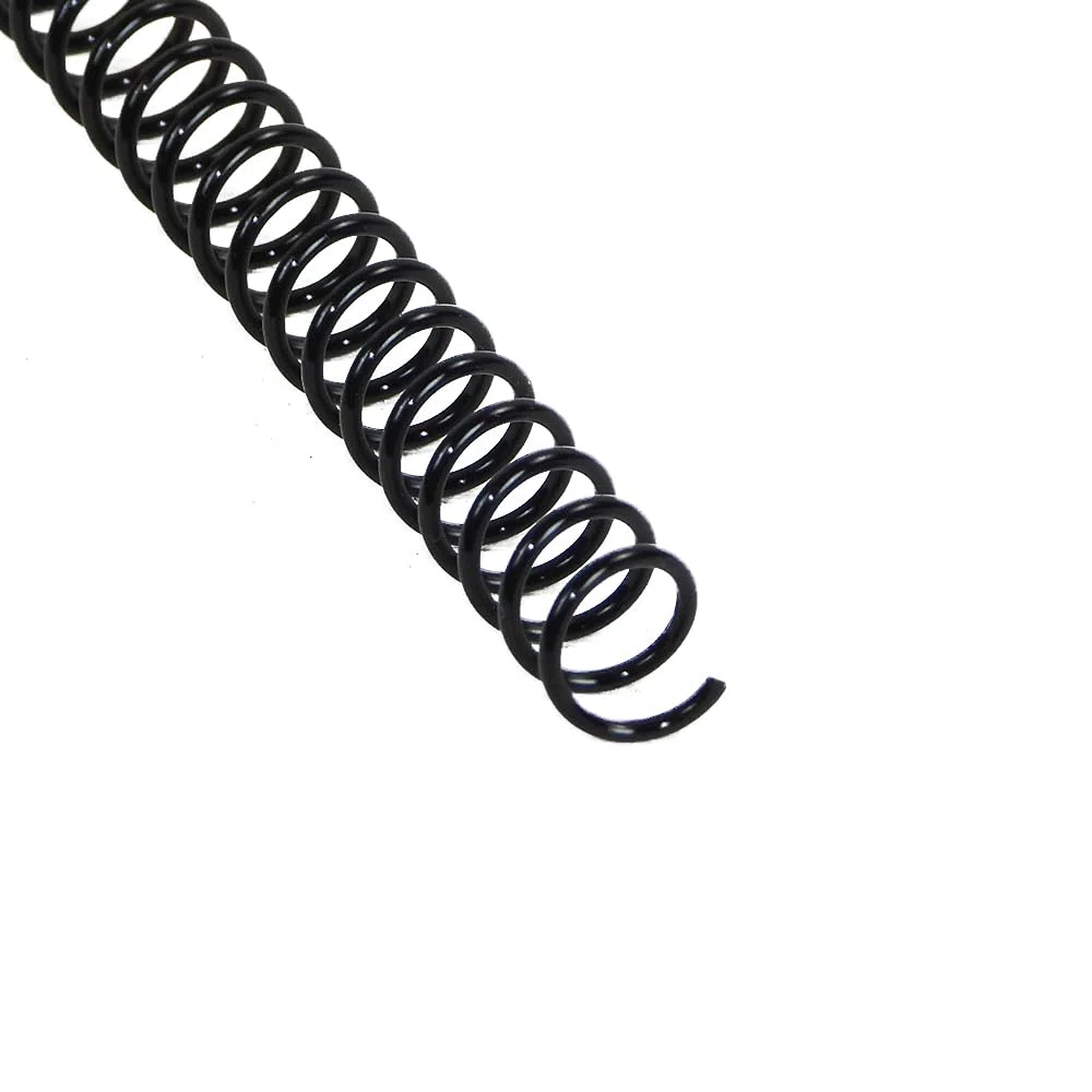 RAYSON Espirales Encuadernacion, 160 Hojas, 3:1, Paquete de 50 | Encuadernación espiral compatible 3:1 para oficina. Anillas plásticas flexibles para uso diario y organizar documentos