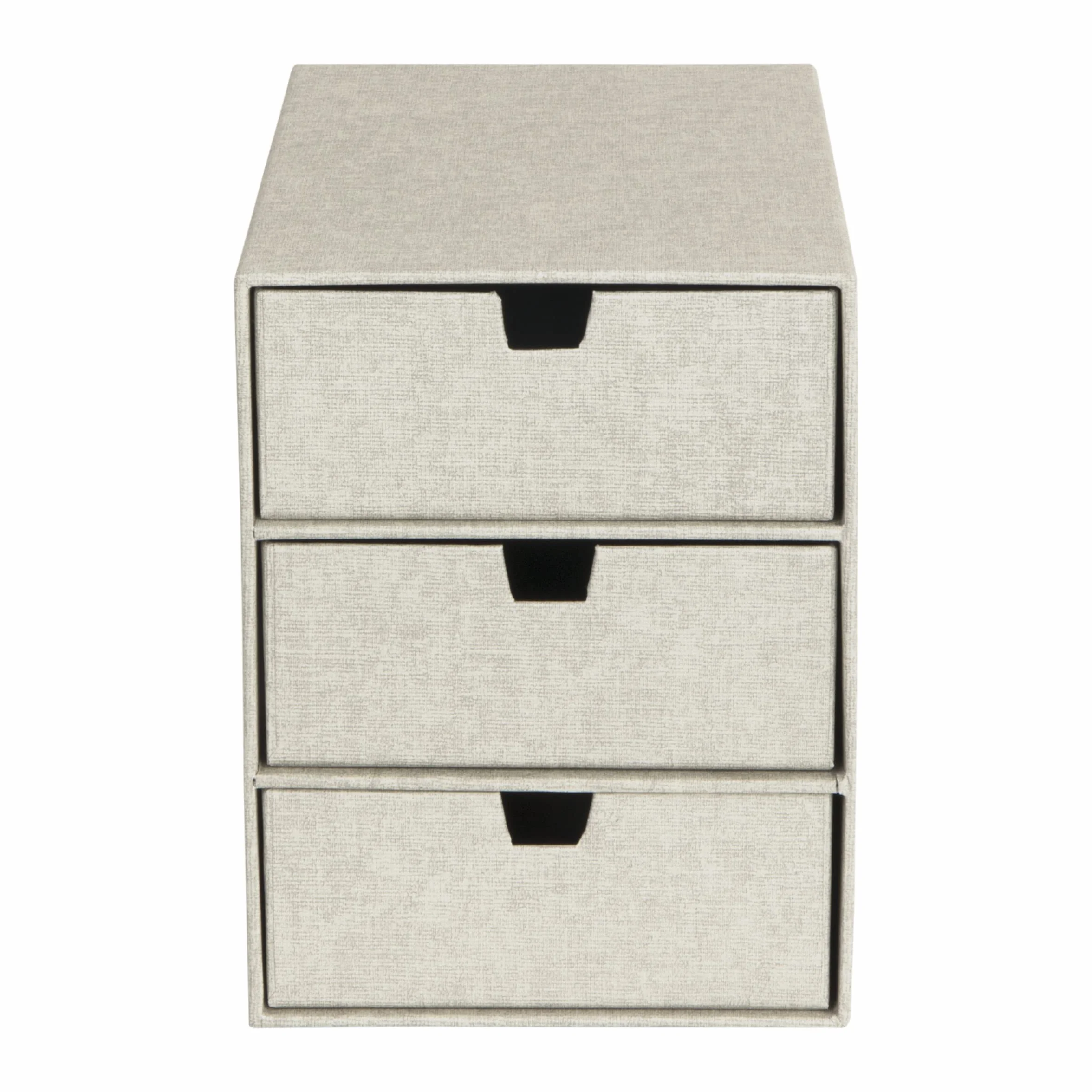Bigso Box of Sweden Cajonera pequeña 3 cajones organizador documentos oficina beige