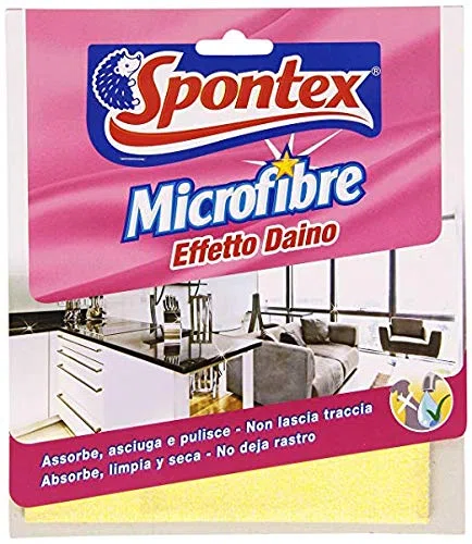 Spontex - 25 paños multiusos efecto Daino.