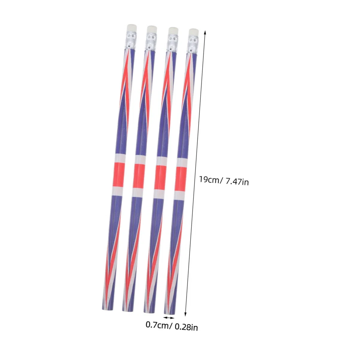 DOITOOL Pack de 60 Lápices de Madera Diseño Colorido, Prácticos y Compactos para Fiestas y Ocasiones Obsequios, Ideales para Estudiantes y Pintores