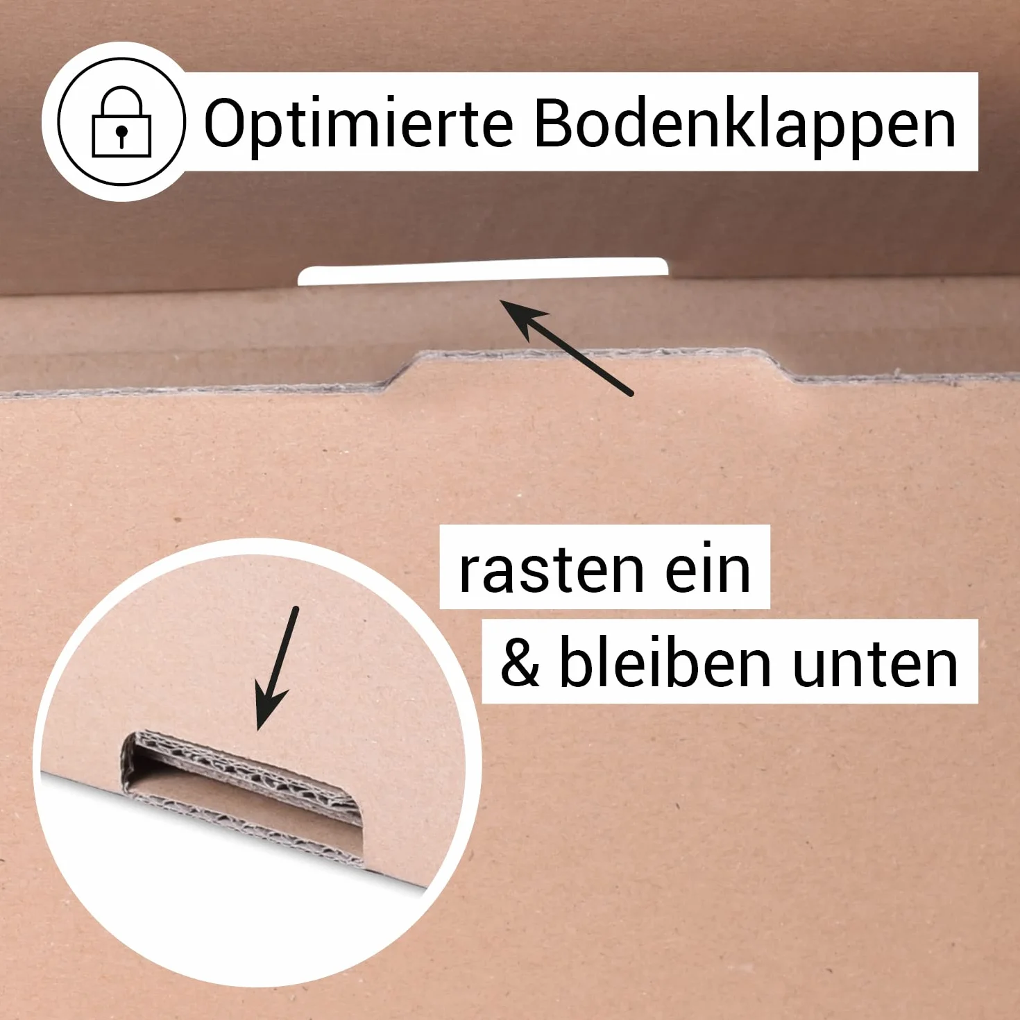 GreatVita - Cajas para mudanza (25 unidades, 2 ondulaciones, extra estables hasta 40 kg, 600 x 330 x 350 mm, cartón reciclado, montaje rápido sin cinta adhesiva, cajas móviles y archivbox con asas
