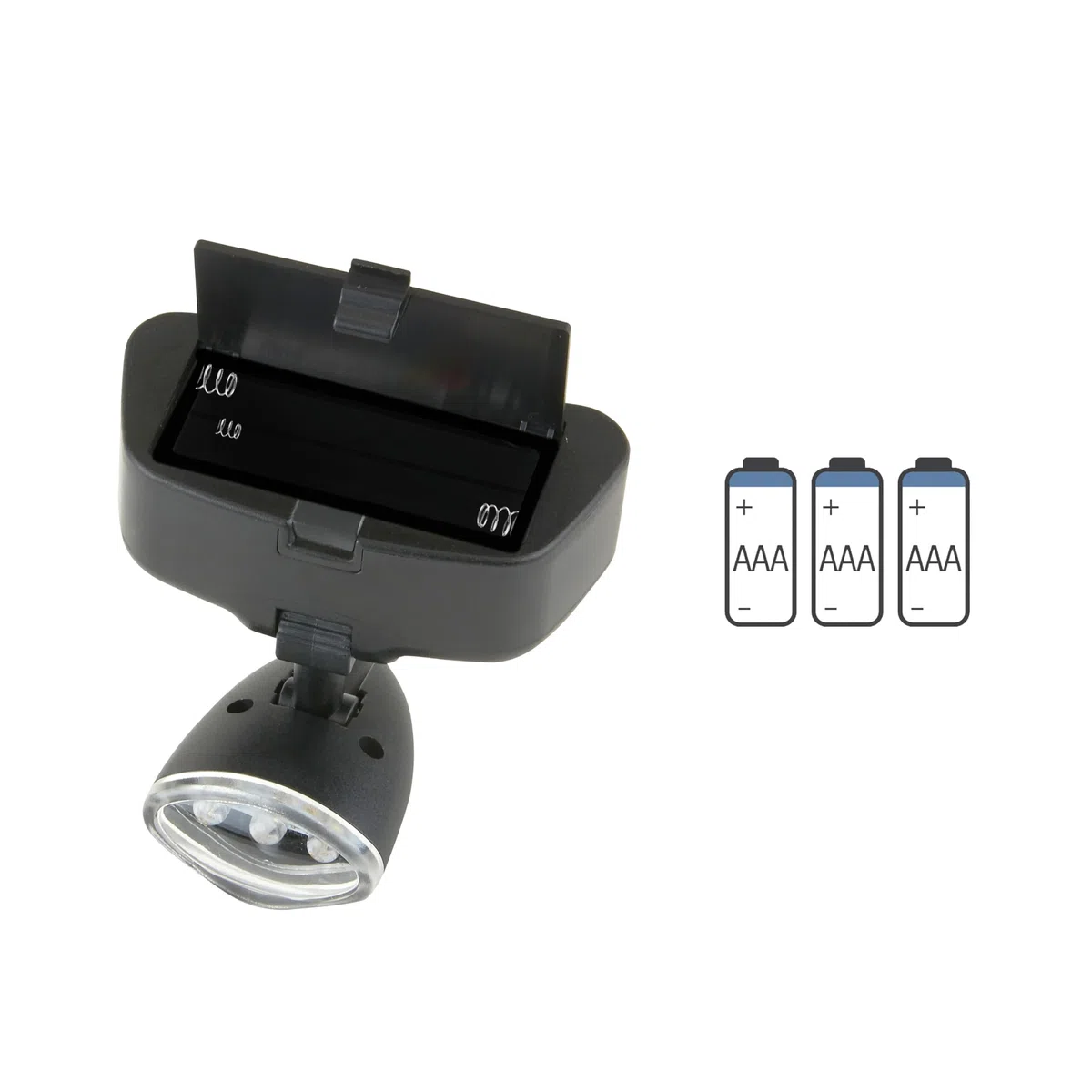 Carson MagniVisor Deluxe Lupa para la Cabeza con LED y 4 Lentes, 1.5x 2x 2.5x 3x