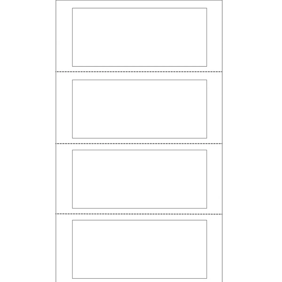 Etiquetas adhesivas en módulo TT951-2 – 140 x 60 mm – para paso de propiedad del coche – Markin – Paquete de 400 etiquetas