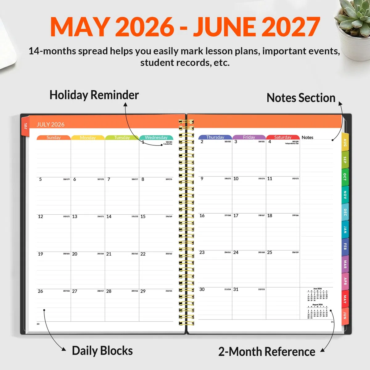 SUNEE Appointment Book/Planner