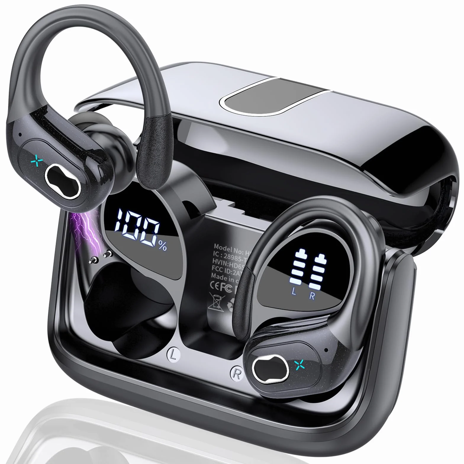 STECEi AI Auriculares Traductor en Tiempo Real(2026), 164 Idiomas y 6 Modos de Traducción, 3 in 1 AI Auriculares Traductor, Bluetooth 5.4 con ENC y App con para Viajes/Negocios/Aprendizaje/Reunirse
