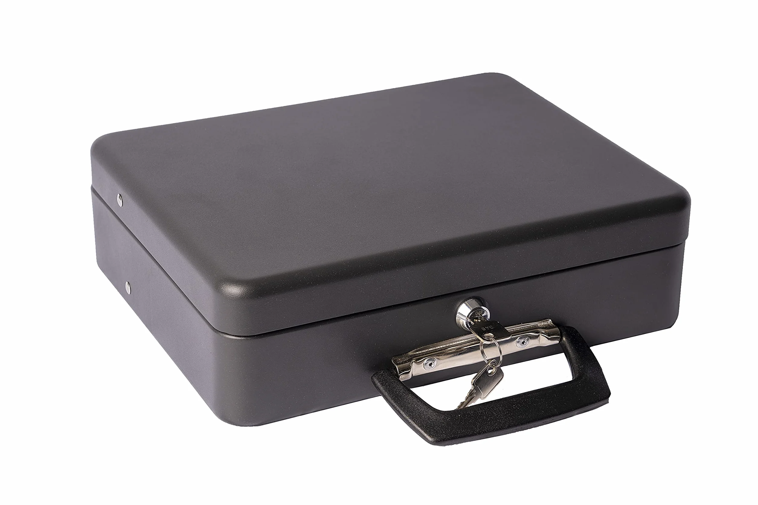 Arregui Caja Caudales con Llave C9244H-EUR Acero Negro Portátil