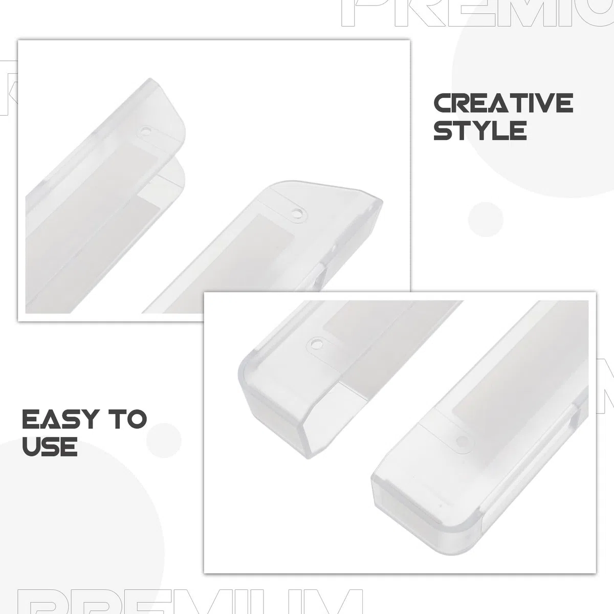 PACKOVE Soporte de Almacenamiento para Báscula de Baño Autoadhesivo de Acrílico Diseño Portátil para Cocina y Gimnasio Seguro y Práctico