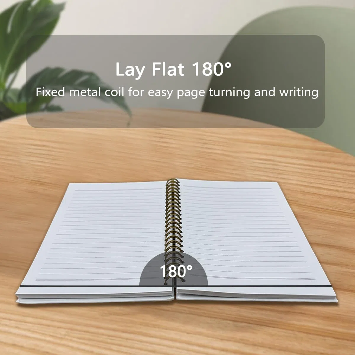 ULEGIE Cuaderno de coqueta de playa, cuaderno preppy de concha, cuaderno femenino, bonito cuaderno estético, suministros de oficina preparados, cuaderno espiral de tapa dura de 5.5 x 8.3 pulgadas