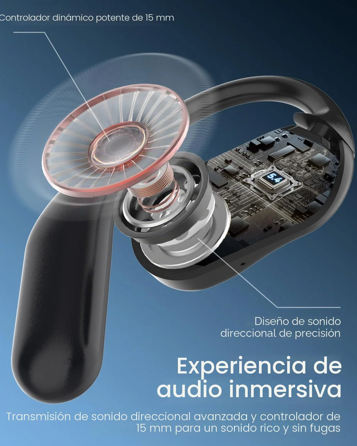 MONODEAL AI Auriculares Traductor en Tiempo Real, 144 Idiomas y 4 Modos de Traducción, 3 en 1 Auriculare Traductores Simultaneos IA, Auriculares Traductores para Viajes, Negocios y Estudios