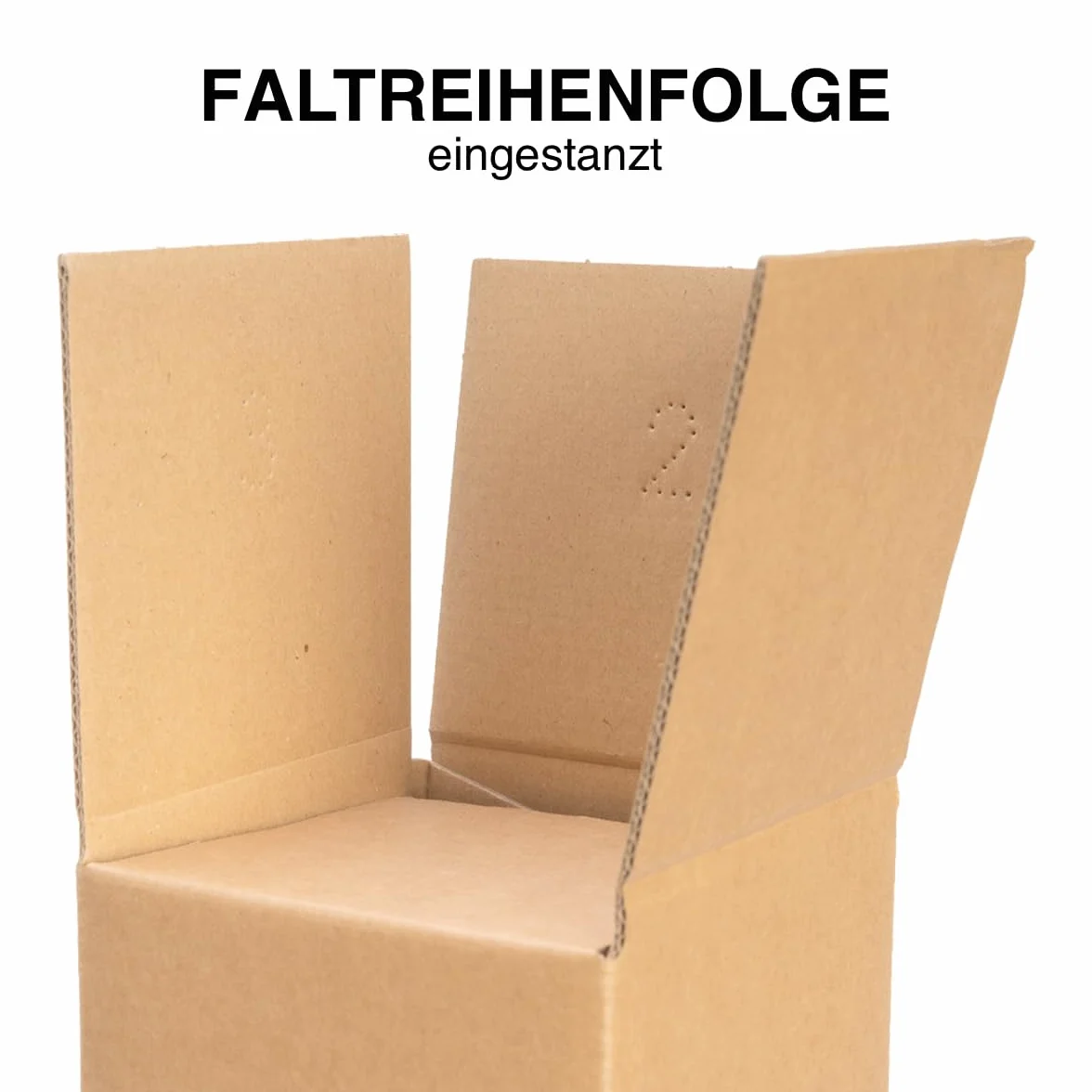 Tubo de envío 475 x 110 x 110 mm Marrón Caja plegable 10 unidades