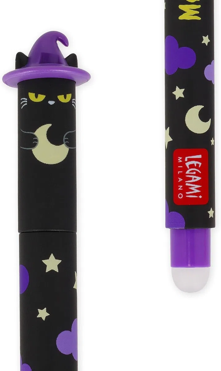 LEGAMI Juego de 3 bolígrafos de gel borrables para Halloween Edition 2025