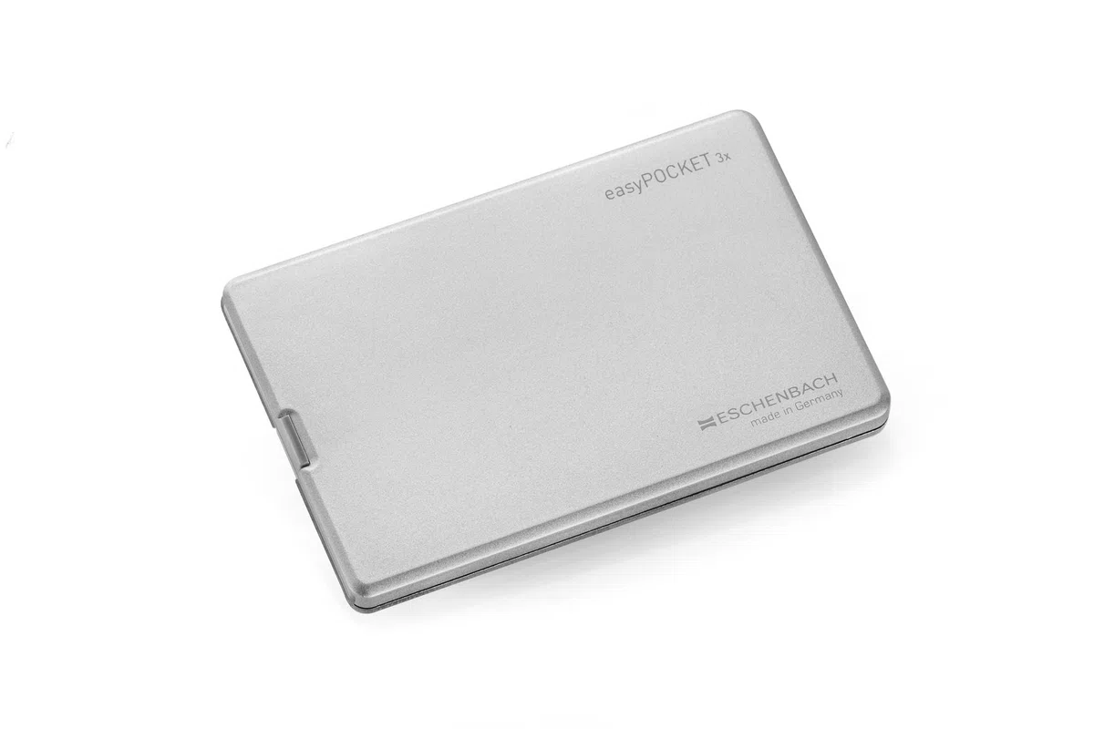 Eschenbach Lupa EasyPOCKET, Color Plateado