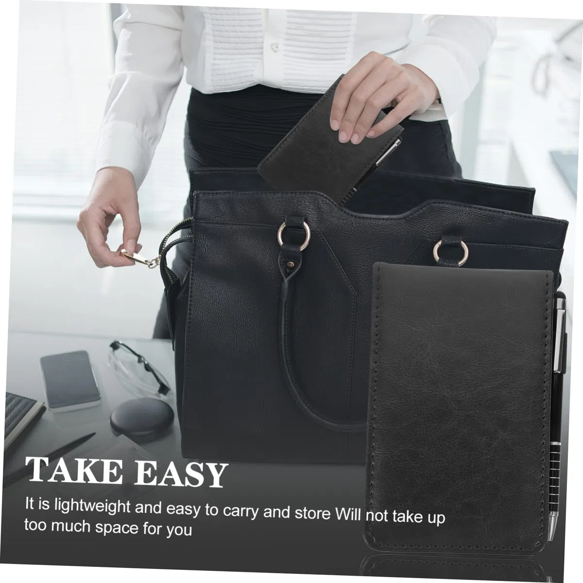 VILLCASE 3juegos Cuaderno De Portátil Con Bolígrafo Libreta De Multifuncional Para Proyectos y Para Empresarial y Personal Material Pu Elegante y Práctico