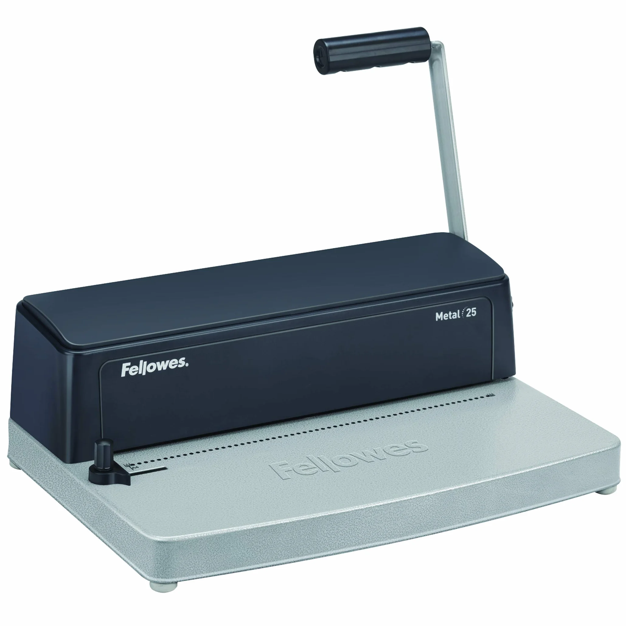 Fellowes Encuadernadora manual de espiral metálico, Uso Ocasional, Color Blanco, Unico