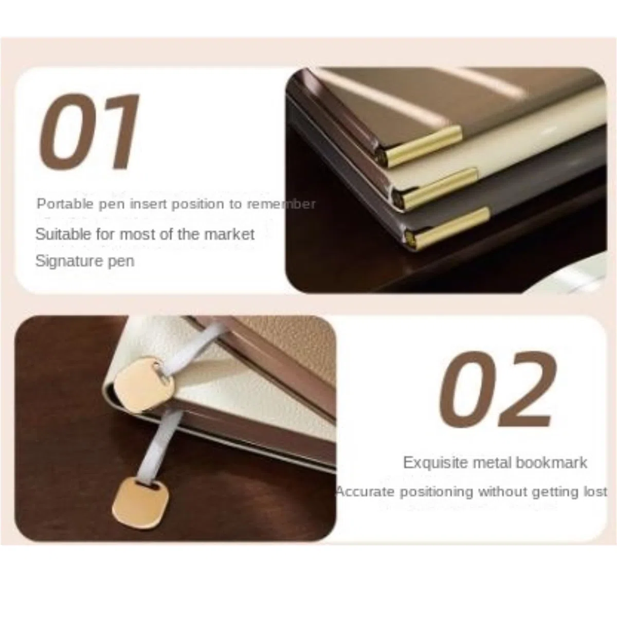 Cuaderno Libreta Viajes Cuaderno De Oficina Minimalista Con Hojas Gruesas Rayadas For Estudiar Lecturas Adultos(White)