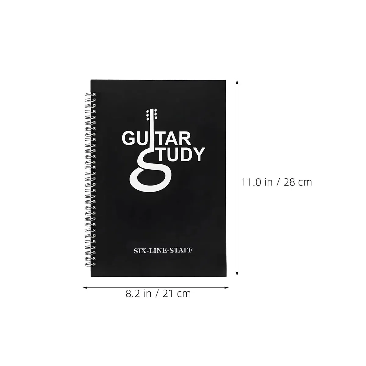 Diario De Escritura Canciones Guitarra, Libro Tablatura En Blanco, Diagramas Digitación Acordes, Papel Manuscrito Música for Banda Composición, 2 Uds