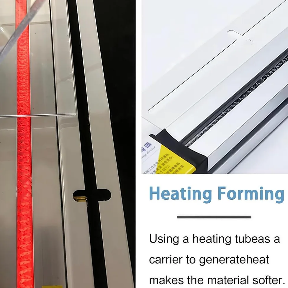 Herramienta manual de plegado de láminas de plástico para acrílico y PVC, ideal para hacer carteles y manualidades
