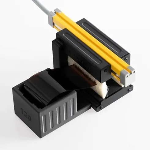 Kit de eliminación de polvo de película negativa, cepillo antiestático con barra antiestática de iones para una limpieza eficiente de películas 135, 120, 4x5