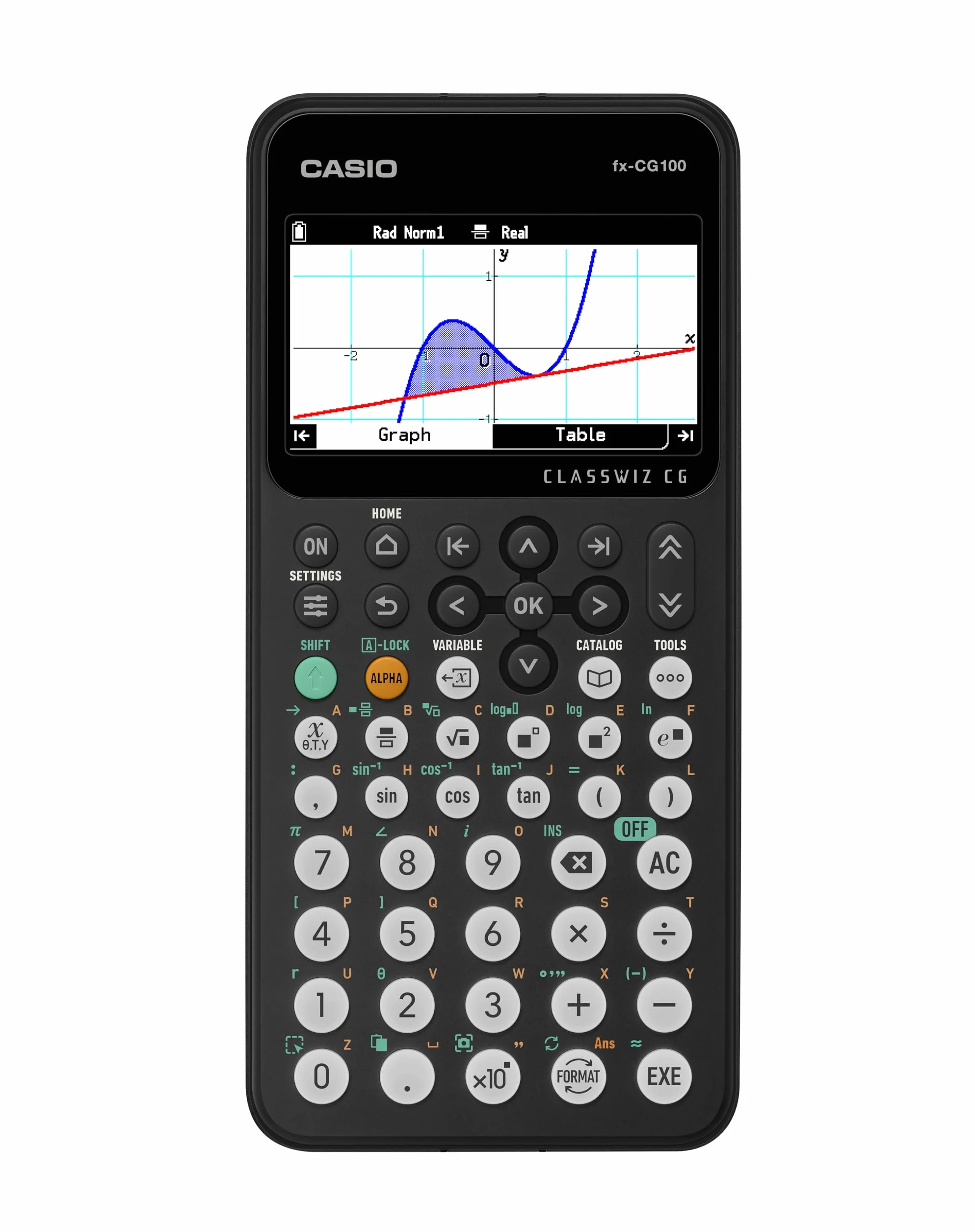 Casio fx-CG100 - Calculadora gráfica a Color (versión del Reino Unido) - Actualización del Modelo Anterior fx-CG50
