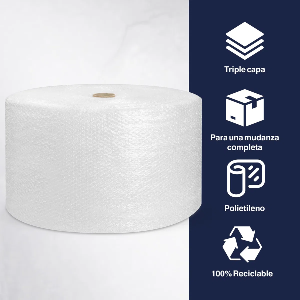 Precifilm Papel Burbujas para Embalaje - Plástico de Burbujas en Rollo para Embalar Cajas de Cartón en Mudanzas y Envíos (40 CM)