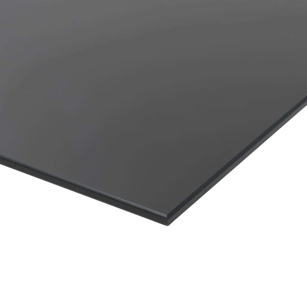 Pizarra magnética de cristal para pared, 60 x 20 cm, color negro, de cristal templado con imanes, rotulador, borrador, pizarra de pared para oficina, escuela, reunión, planificación y notas