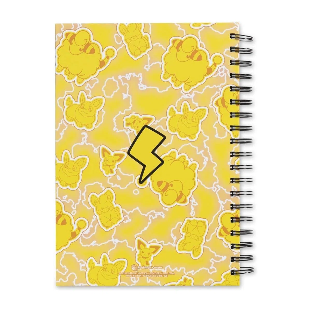 Pokémon Center: Electric Type Fundamentals Spiral Notebook