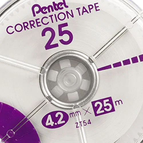 Pentel ZT54PB - Cinta correctora (Pack de 12)