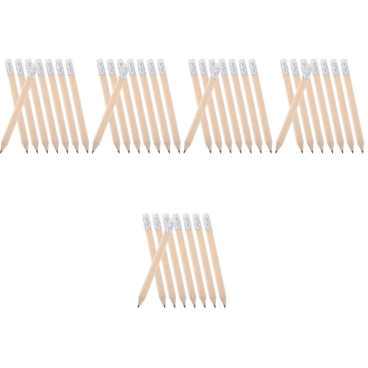 DOITOOL 250 Piezas Lápices de Golf de Madera con Lápices Convenientes para Estudiantes Dibujo Escritura y Oficina Diseño Ergonómico sin Tinta Compactos y para Diario