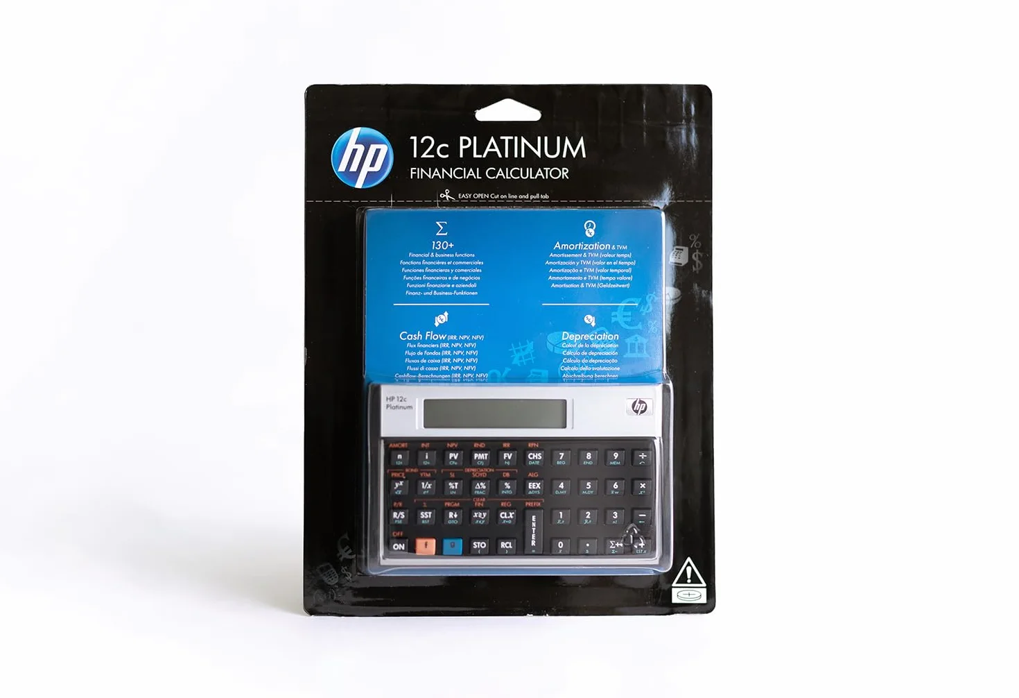 HP Calculadora financiera 12C Platinum - Calculadora