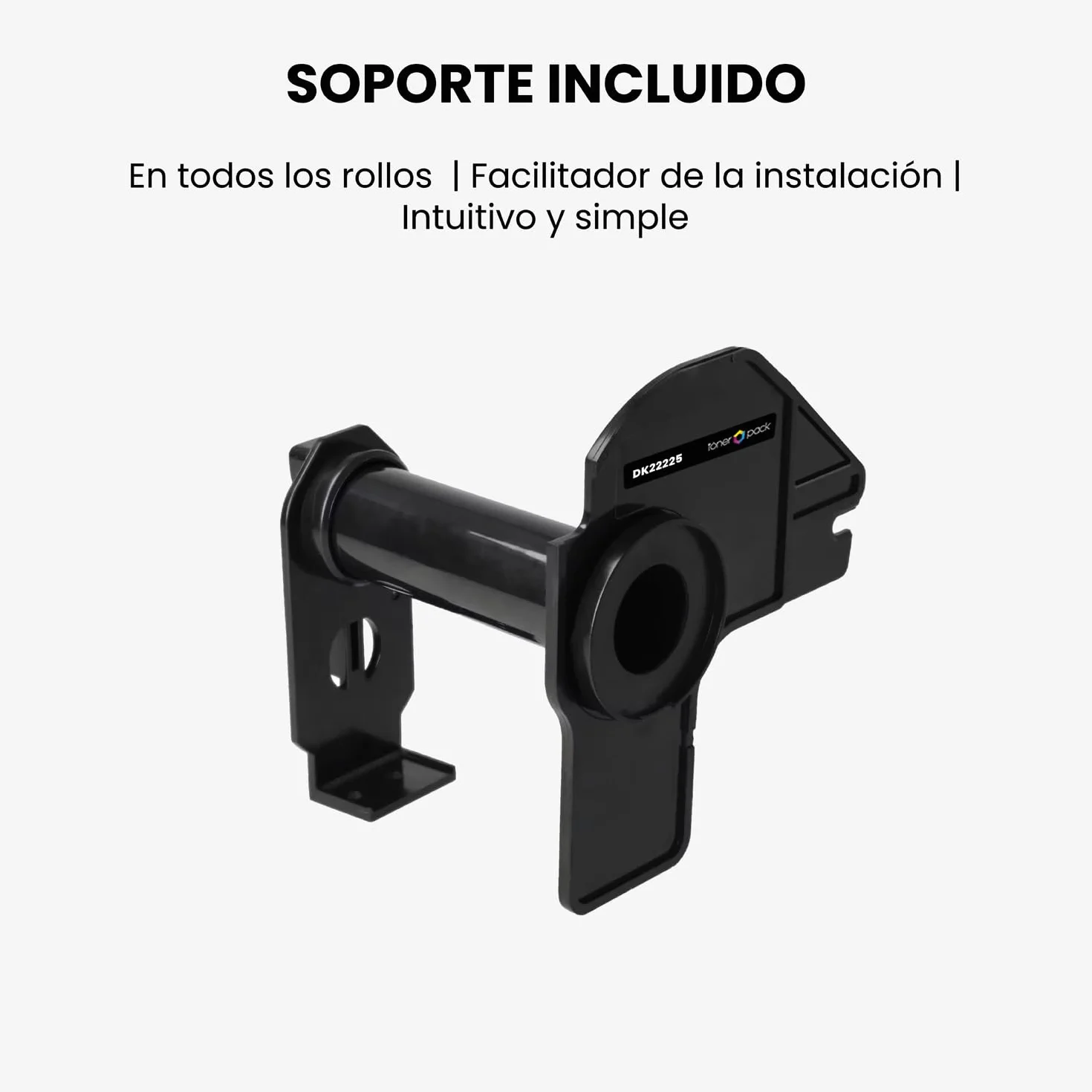 TONER PACK DK22225 Rollo de Etiquetas Cinta Continua 38mm x 30.48m DK-22225 para Brother QL 1000 1050 1050N 1060N 1100 500 560 570 580 600B 650TD 700 710W 720NW 800 810W 820NWB (10 Unidades)