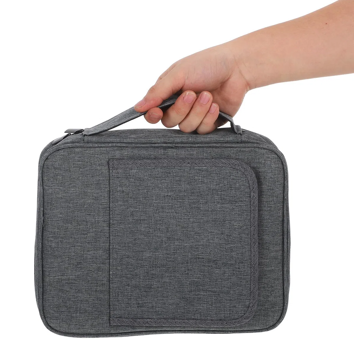 Bolsa Protectora para Biblias con Asa y Soporte, Funda de Poliéster Portátil para Estudio y Transporte Diario, Paquete de 2 Piezas