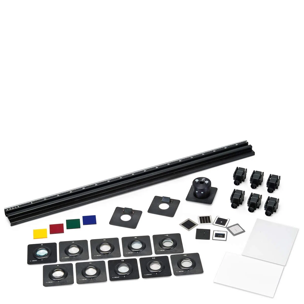 3B Scientific U8477120-230 Juego básico de Óptica de Kröncke, 230 V/60 Hz