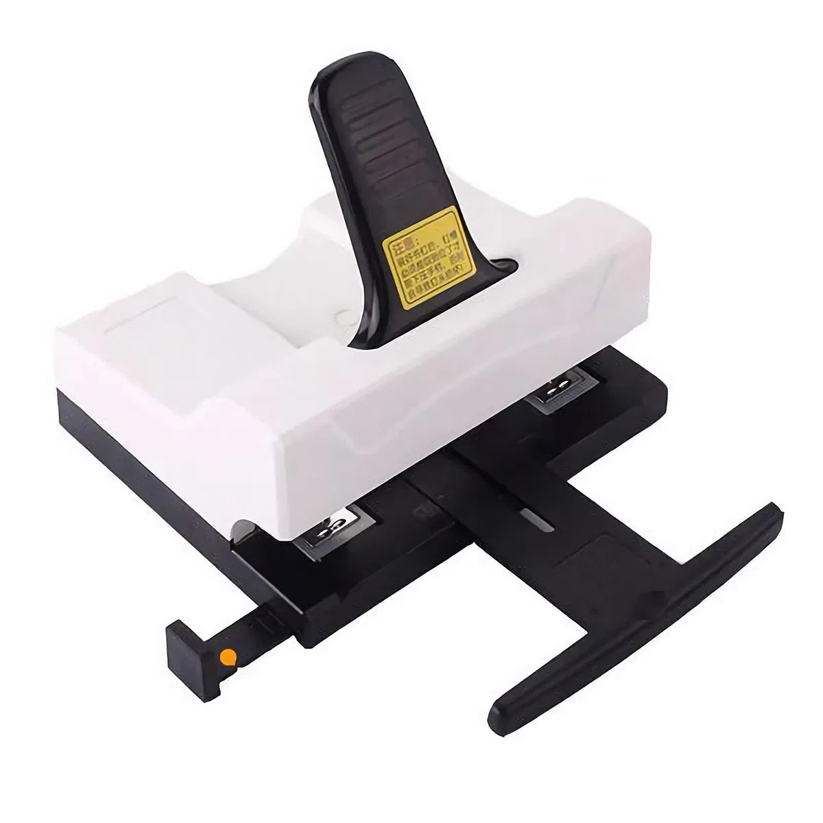Grapadora de Doble Cabezal para Trabajo Pesado, Grapadora de Escritorio A4, Capacidad de 60 Hojas, Profundidad de alimentación de 2-15 mm, Agujas 24/6 23/8, para Oficina y hogar