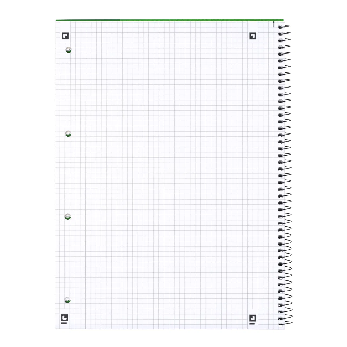 Oxford 100050405 - Cuaderno de espiral (para zurdos, 10 unidades, cuadriculado, 80 hojas, A4, 90 g/m²)