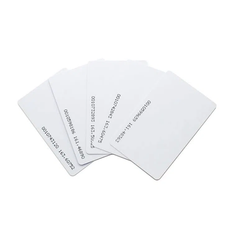 YARONGTECH 100pcs Tarjeta de proximidad 125KHZ RFID Tarjeta EM4100/4102 Tarjeta de PVC