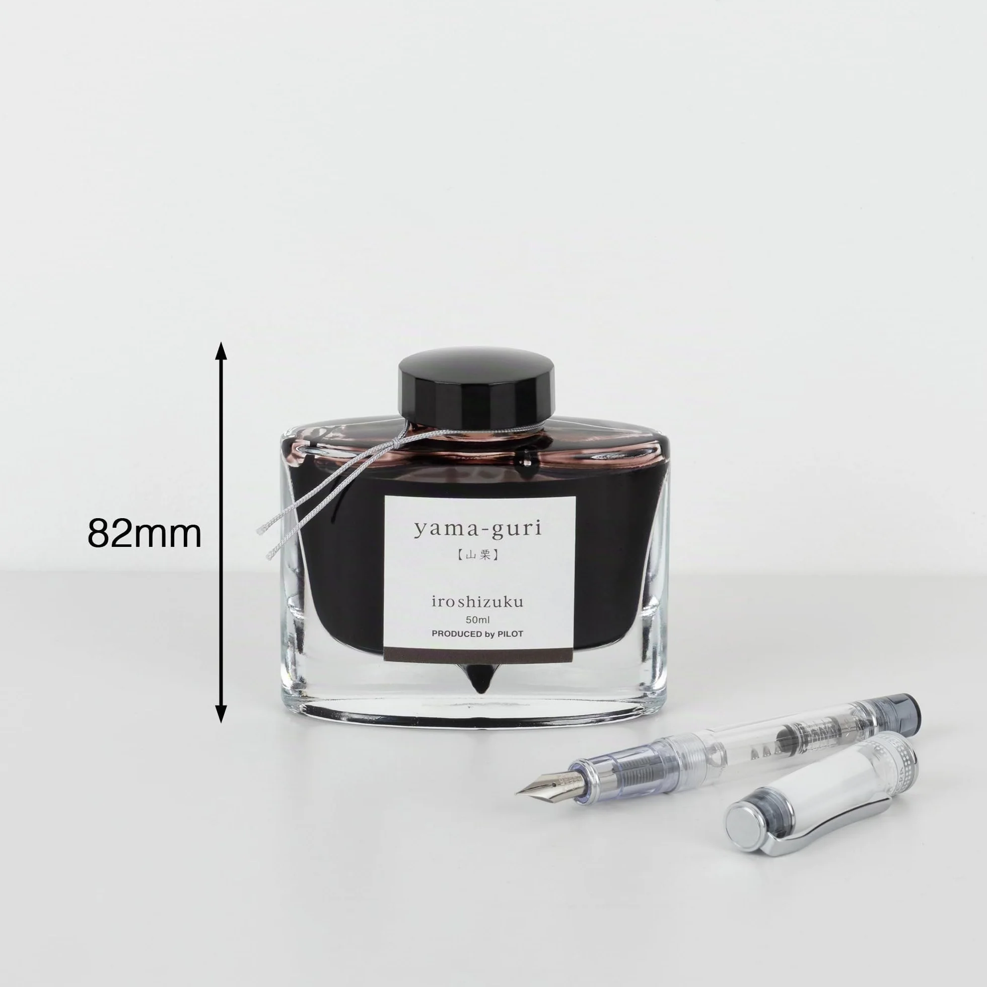 Pilot Iroshizuku Fountain Pen Ink - 50 ml Bottle - Yama-guri Wild Chestnut (Dark Brown) (importación de Japón)
