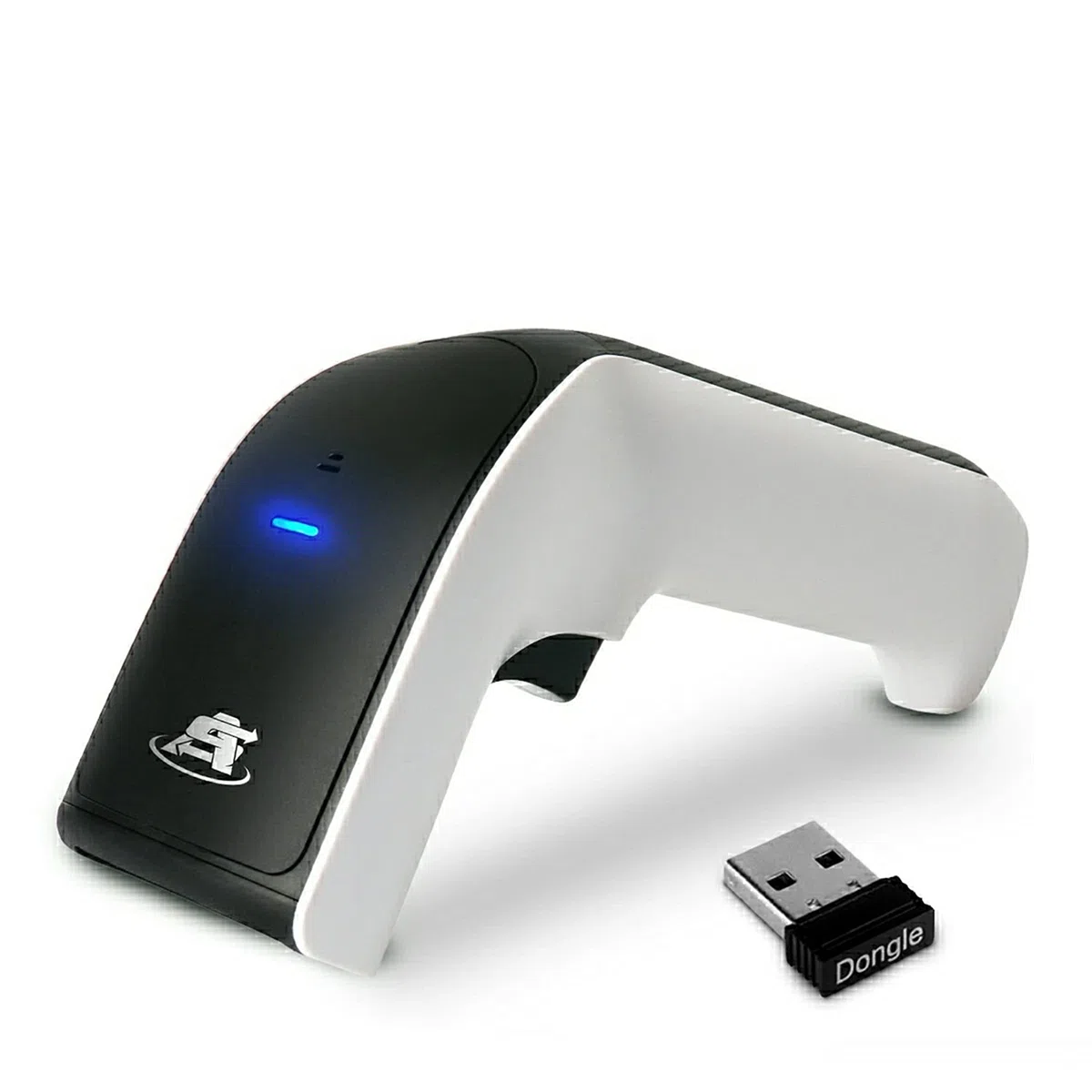 ScanAvenger Escáner de Código de Barras inalámbrico con Bluetooth 3 en 1 con Soporte Recargable para gestión de inventario portátil (1D y 2D sin Soporte de última generación)
