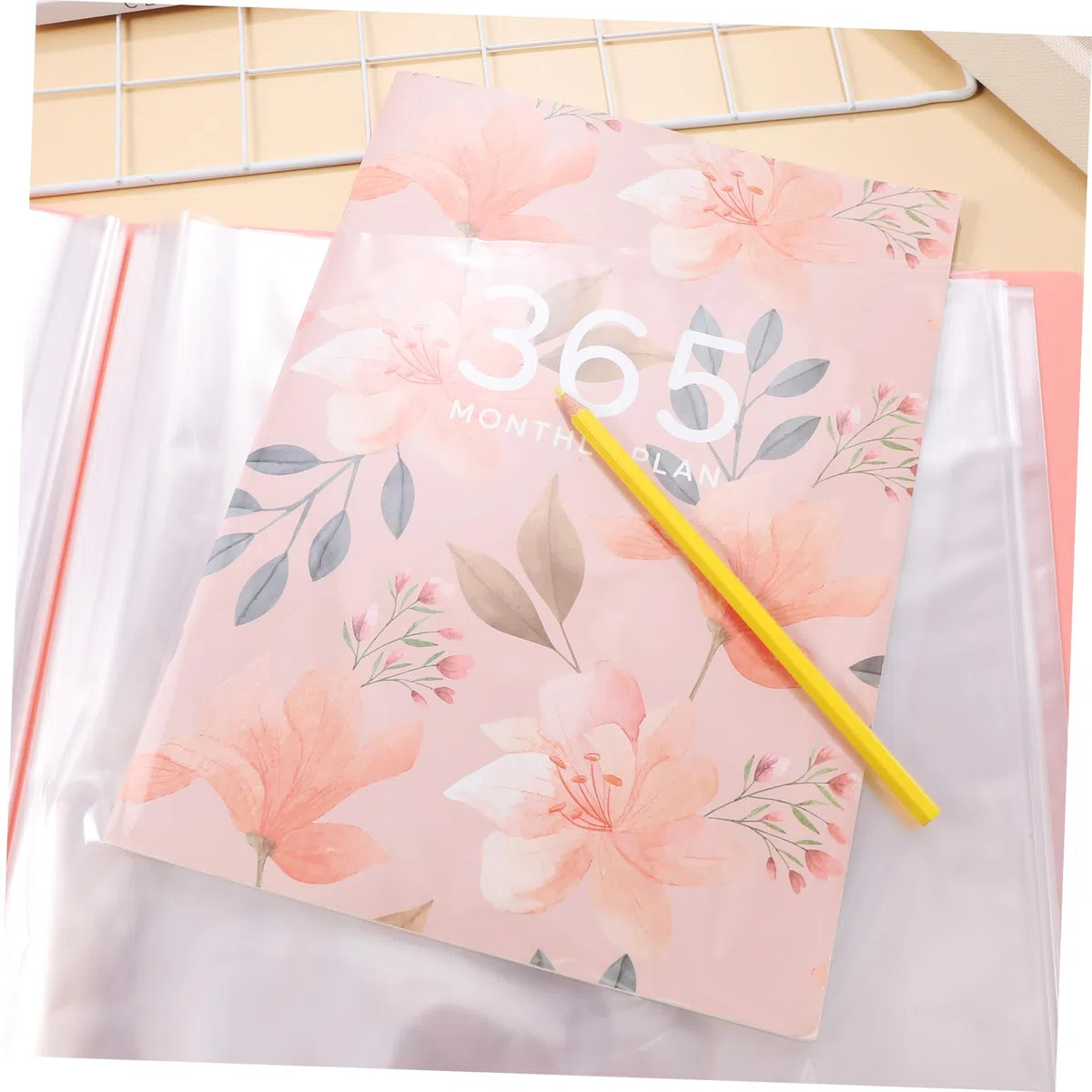 KOMBIUDA Carpeta Portafolios con Fundas de Plástico Transparente 3 Piezas 40 Páginas Almacenamiento Amplio para Oficinas y Reuniones