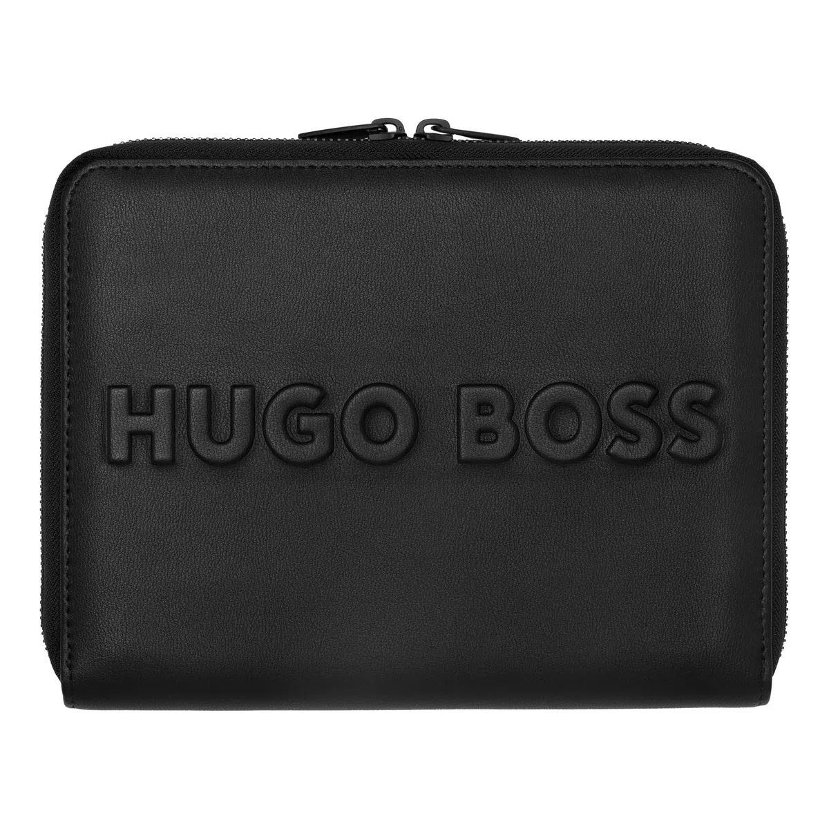 Hugo Boss Carpeta Conferencia Etiqueta Negro A5