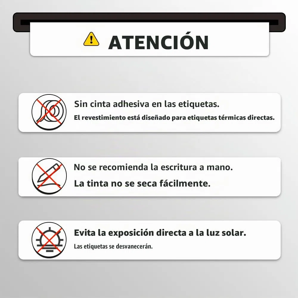 BETCKEY - 10 Rollos S0947420 Etiquetas Adhesivas, 102mm x 59mm, 5750 Etiquetas Grandes de Envío para LabelWriter 4XL, No se aplica 550 o 5XL