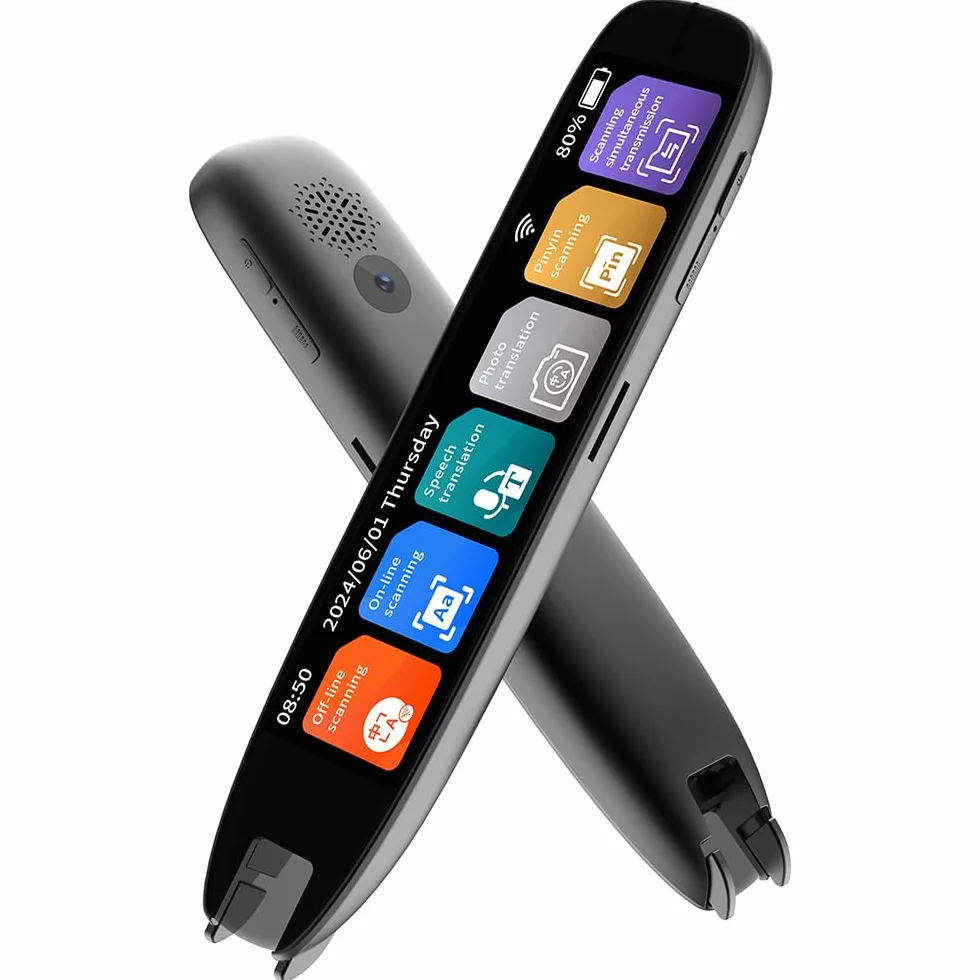 Diccionario Traducción Pen WiFi/BT Connection 142 Idiomas Dicción Múltiple con Pantalla Táctil para Estudiantes de Idiomas