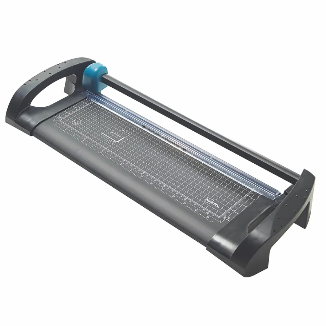 Avery España A3TR Cortadora de precisión con cuchilla giratoria, tamaño A3, luz de corte 440mm, capacidad hasta 12 hojas, garantía 5 años