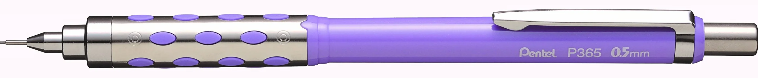 Pentel P365 – Juego de 12 – Portaminas recargable (0,5 mm), color morado