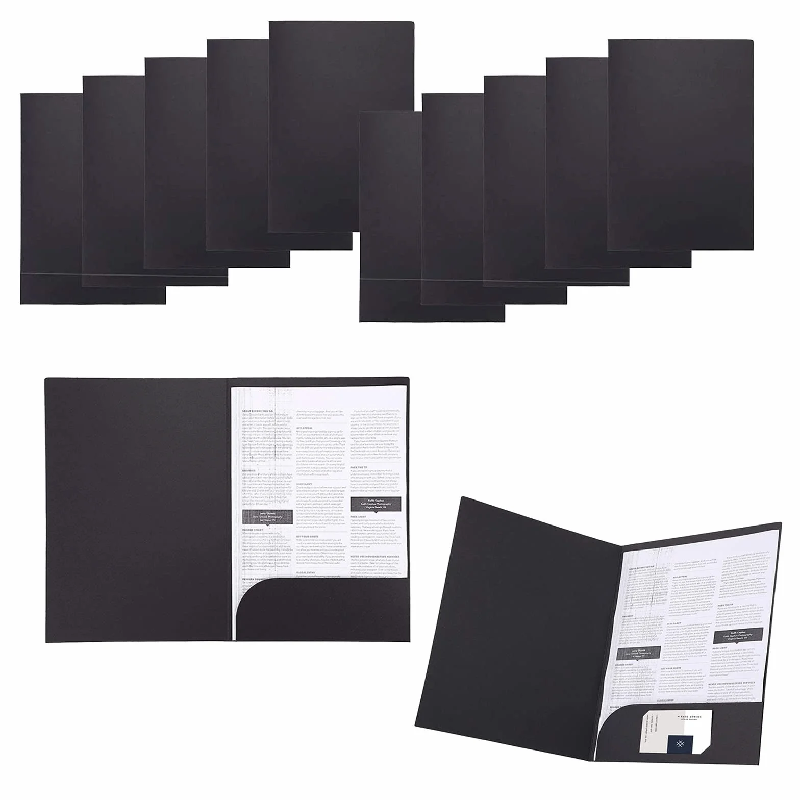Subcarpetas Cartulina A4 Marrón Carpetas de Carton A4 Subcarpetas Folio Carton con Solapa Sarpetas Papel Kraft 350gsm Carpeta Archivos para Escuela Hogar Oficina